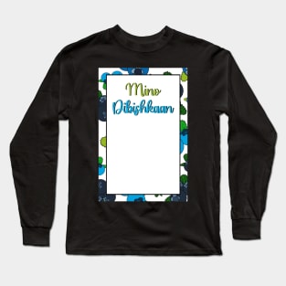 Blueberry Ojibwe Birthday Card Long Sleeve T-Shirt